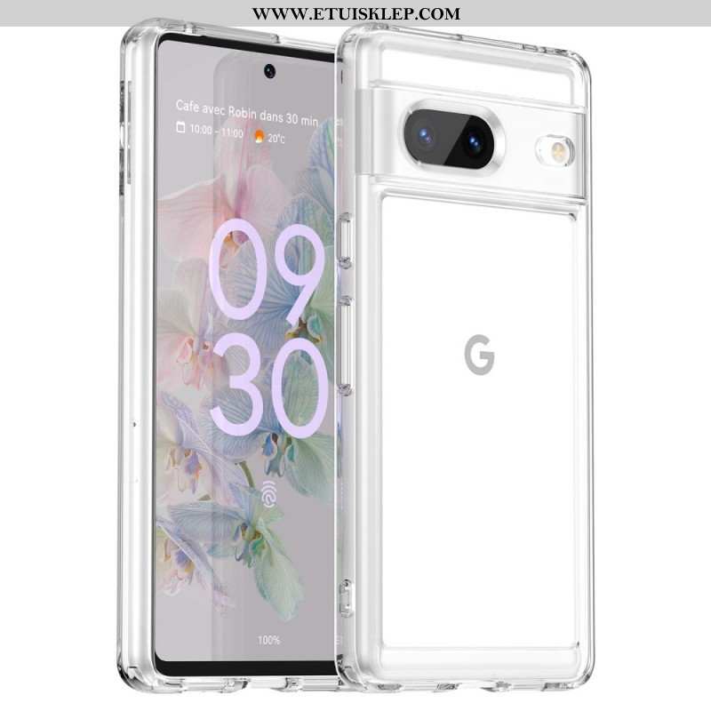 Etui do Google Pixel 7 Przezroczysta Seria Cukierków